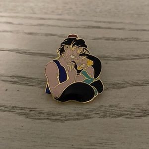 Aladdin and Jasmine Disney trading pin
